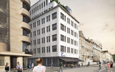 Un immeuble du digital à Charleroi