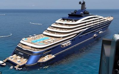 Le plus grand superyacht au monde dévoilé, découvrez-le en images