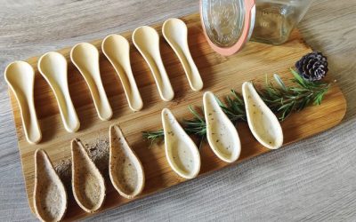 Dossier “Zéro déchet”: Ecopoon, une cuillière 100% belge, comestible, gustative et durable