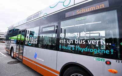La STIB a dévoilé son premier bus à hydrogène
