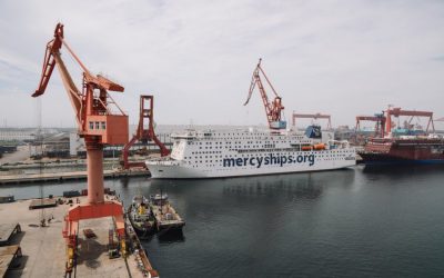 Le Global Mercy, le “plus grand navire-hôpital privé au monde”, est arrivé au Port d'Anvers (en images)