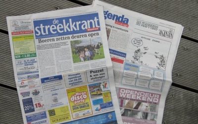 Roularta arrête le journal gratuit De Streekkrant