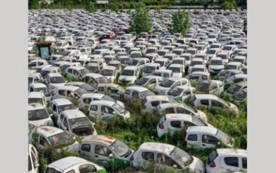 Factchecking: Non, ceci n'est pas un “cimetière” français pour voitures électriques