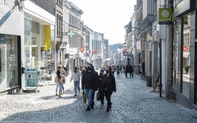 Les centres-villes en Wallonie se portent un peu mieux