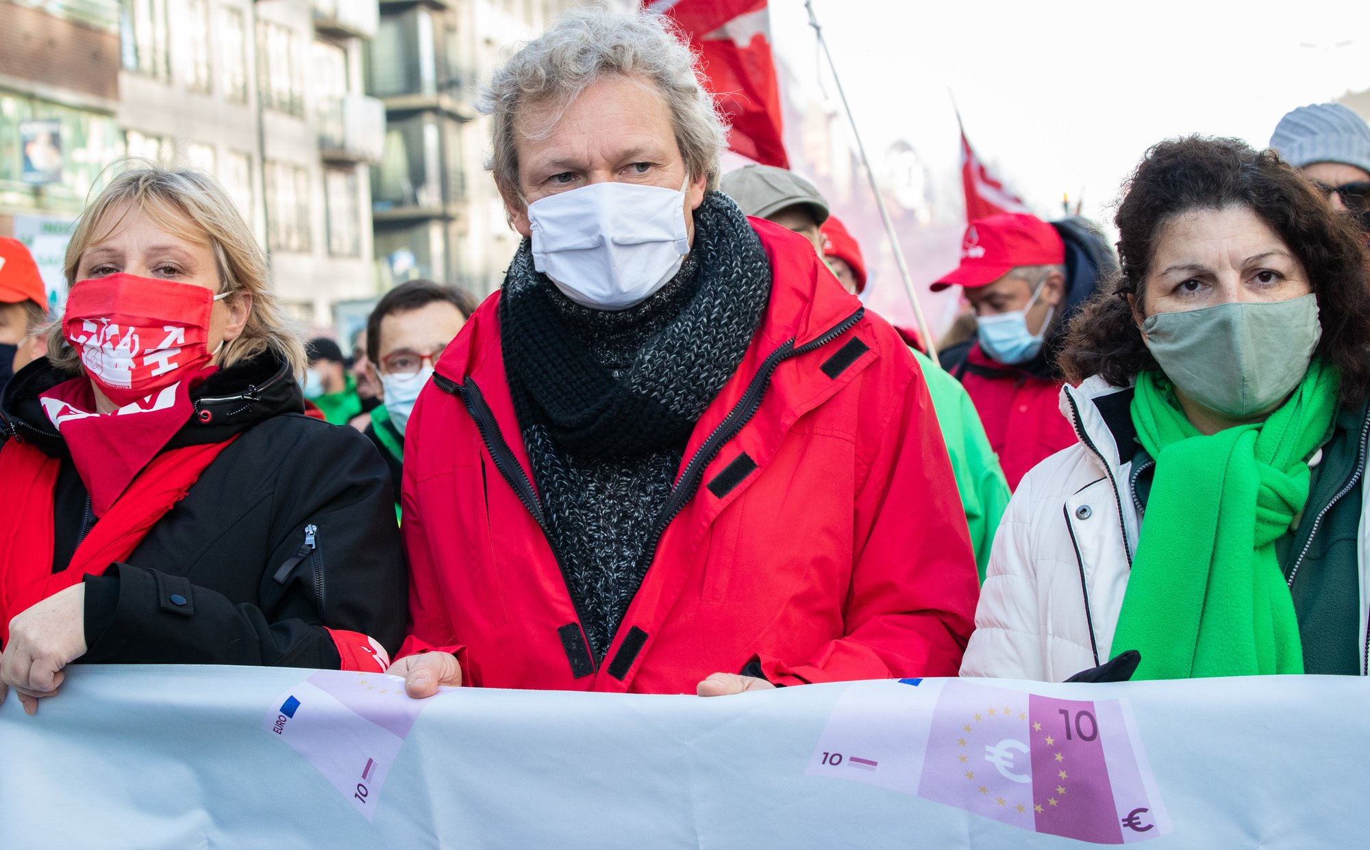 Thierry Bodson, président de la FGTB., BELGA