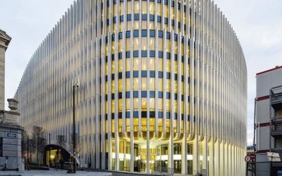 Le nouveau quartier général de BNP Paribas Fortis, aux allures de cathédrale