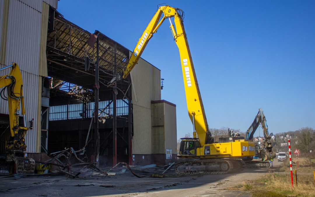 Début des travaux de démantèlement du site ArcelorMittal de Chertal