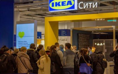 Effet collatéral de la guerre en Ukraine, les marques ferment boutique en Russie